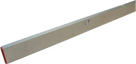 Richt- und Messlatte Alu mit 2 Libellen, 200 cm - Robuste Alu-Richtlatte mit bruchsicheren Libellen für präzise Messungen. Ideal für Bauprojekte und Heimwerkerarbeiten.