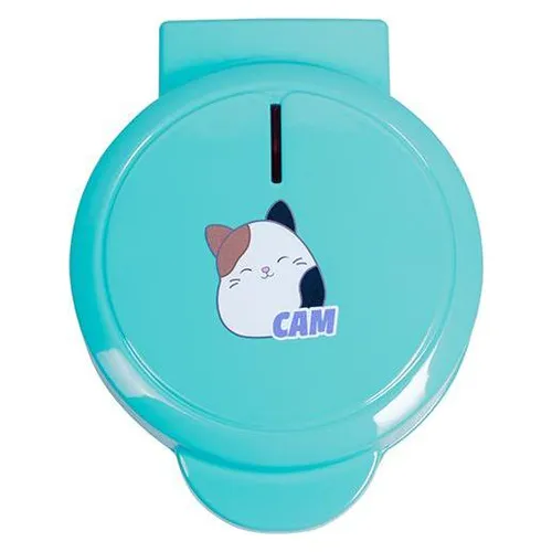 Squishmallows Cam die Katze Waffeleisen - Spielfiguren und Waffeleisen in einem, bringt Freude und Kreativität in den Alltag. Ideal für Kinder und Fans der beliebten Squishmallows-Reihe.