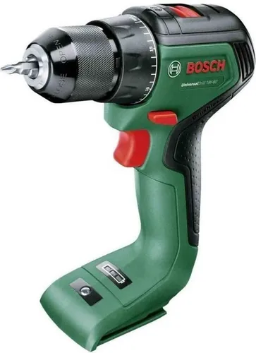 Bosch Akkuschrauber UniversalDrill 18V-60 - Akkuschrauber mit bürstenlosem Motor für optimale Leistung und bis zu 60 Nm Drehmoment, ideal für vielseitige Projekte in Holz, Metall und Kunststoff.