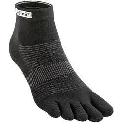 Injinji Unisex Run Lightweight Mini-Crew schwarz