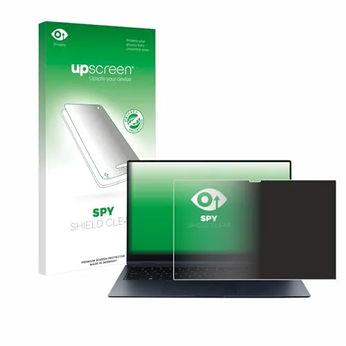 upscreen Anti-Spy Blickschutzfolie für Samsung Galaxy Book Pro 360 15" Privacy Screen Displayschutz-Folie [Sichtschutz, Blaulichtfilter]