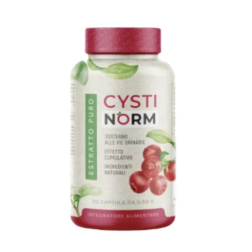 Cystinorm Kapseln, 16.8 g - Vitamine – Unterstützt die Gesundheit mit D-Mannose und Moosbeeren-Extrakt, ideal zur langfristigen Einnahme für Ihr Wohlbefinden.
