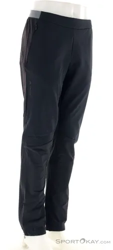 Vaude Cyclist Hybrid Herren Bikehose – Schwarz – M - Sportliche Herren Bikehose aus 4-Wege-Stretch für optimale Bewegungsfreiheit. Wind- und wasserabweisend, ideal für Radfahren in der Stadt. Recycelte Materialien und reflektierende Elemente sorgen für Sicherheit und Nachhaltigkeit.