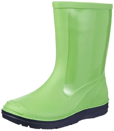 Beck Gummistiefel Uni 3336353339 Grün 24 EU - Robuste Gummistiefel für Kinder, rutschfest und pflegeleicht, ideal für regnerische Tage mit einfacher Schlupf-Funktion.