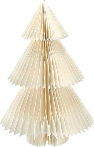 LED Leuchte Honeycomb - Baum / Tanne - ca. 20x30 cm / warmweiß / Timer / Batterie
