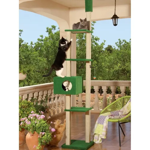 Outdoor Kratzbaum Modell Summer von Clevercat ideal für den Außenbereich