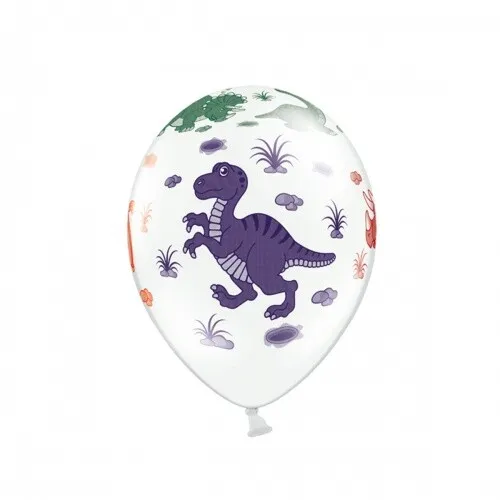 Luftballons Dinos, 6 Stück
