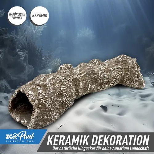 Terrarium Keramik Deko Dekoration ZooPaul Aquarium Baum Baumstamm Höhle Versteck