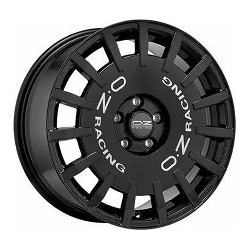 OZ Rally Racing Alufelgen 8x18" ET45 - Felgen in gloss black, ideal für sportliche Fahrzeuge. Leichtes Gussrad mit hoher Traglast von 650 kg, sorgt für optimale Performance und Stil.
