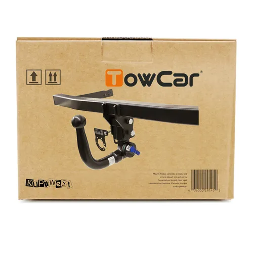 TOWCAR Abnehmbare Anhängekupplung für BMW i3 (08.2013-heute) - Anhängerkupplung von TowCar, abnehmbar und ohne TÜV-Eintragung, ideal für flexible Nutzung. Passend für BMW i3, einfach zu montieren!