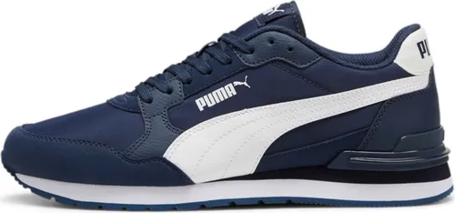 PUMA Unisex ST Runner v4 NL Sneaker, Club Navy White, 45 EU - Herren-Sneaker mit atmungsaktivem Obermaterial und bequemer EVA-Zwischensohle für optimalen Tragekomfort und Stil im Alltag.