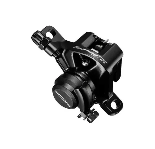 Shimano BRTX805 Mechanischer Bremssattel für Scheibenbremsen - Hochwertiger mechanischer Bremssattel von Shimano, optimiert für präzise Bremskraft und einfache Montage. Ideal für Fahrradbremsenteile.