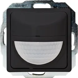 Kopp INFRAcontrol T 180° - Infrarot-Bewegungsmelder schwarz matt - Effizienter Infrarot-Bewegungsmelder für 2-Draht-Systeme mit einer Schaltleistung von bis zu 300W. Ideal für die zuverlässige Steuerung von Licht in Innenräumen.