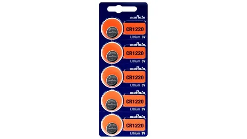 5 x bateria litowa mini Murata CR1220 Murata 4582503191028
