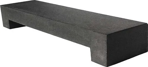 Beton Hohlblockstufe anthrazit 100 cm x 32 cm x 16 cm