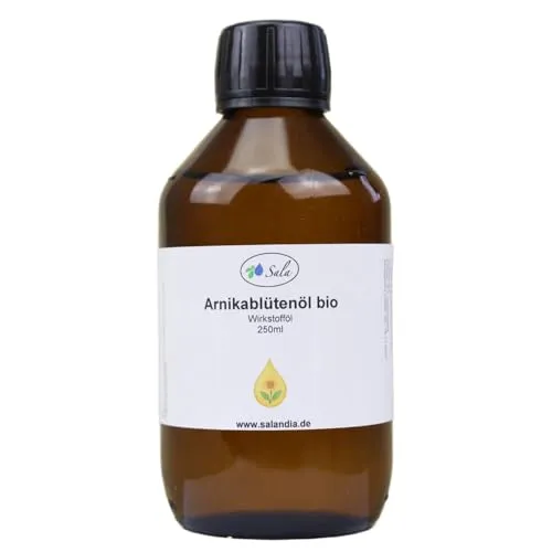 Sala Arnikaöl Arnikablütenöl Mazerat BIO 250 ml Glasflasche