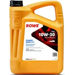 ROWE HIGHTEC POWER BOAT 4-T SAE 10W-30 Motoröl 5l - Motoröl für 4-Takt-Boote, mineralisch, schützt vor Verschleiß und sorgt für optimale Leistung auf dem Wasser.
