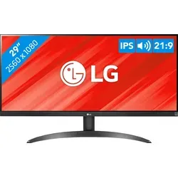 LG 29WP500-B - 29 Zoll Widescreen Monitor, Full HD 2560x1080, ideal für Multitasking und gestochen scharfe Bilder