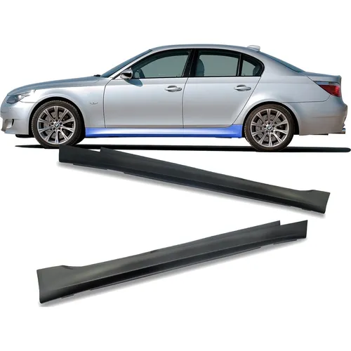 Sport Seitenschweller für BMW 5er E60/E61 Limousine & Touring - Tuning-Teil mit ABE, passend für BMW 5er E60/E61, sorgt für sportlichen Look und verbesserte Aerodynamik, 2 Jahre Herstellergarantie.