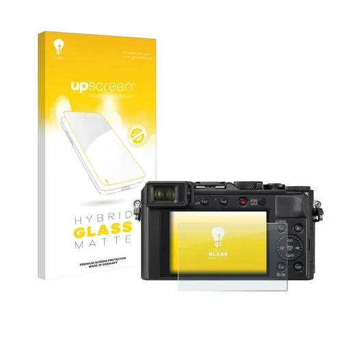 upscreen Panzerfolie Schutzglas für Panasonic Lumix DC-LX100 II Display matt
