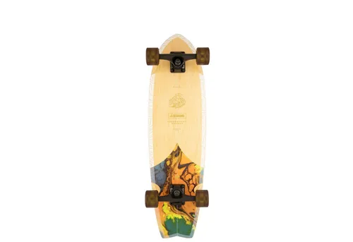 Arbor Collective Minilongboard Groundswell Sizzler 30.5" – Kompakter Cruiser für Stadt und Freizeit - Das Arbor Groundswell Sizzler 30,5" ist ein wendiges Cruiser-Board mit kurzer Wheelbase und stabiler Ahornkonstruktion. Ideal für enge Manöver und schnelle Fahrten, bietet es ein hervorragendes Fahrgefühl auf urbanen Strecken.