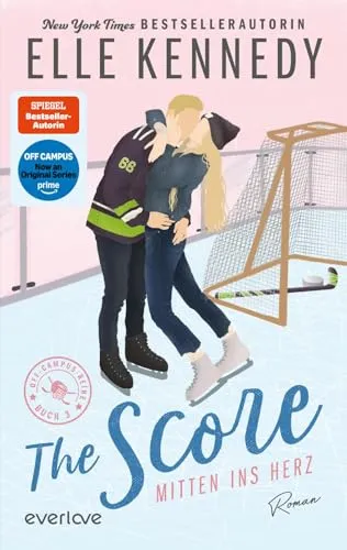 Elle Kennedy The Score - Mitten ins Herz - Packender Roman von Elle Kennedy über Liebe und Freundschaft. Taschenbuchformat, 416 Seiten, ideal für entspannte Lesestunden. Perfekt für Fans zeitgenössischer Literatur!