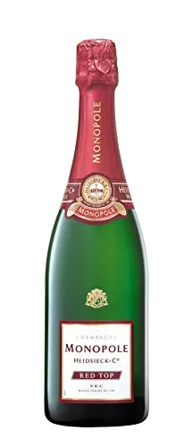 Heidsieck & Co Monopole Red Top Champagner sec 0,75l - Exquisiter Champagner mit 12,5% Vol., perfekt für festliche Anlässe und besondere Momente. Genießen Sie den vollmundigen Geschmack und die feine Perlage.