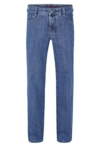 Joker Jeans Clark 2242 Blue Jeans - 30W / 32L, Dunkel Steinwaschung - Bequeme Comfort Fit Jeans mit normaler Leibhöhe, strapazierfähigem Denim und stabilen Nähfäden. Ideal für den Alltag und pflegeleicht bei 60° Wäsche.