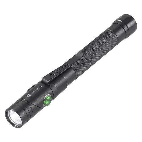 Toolcraft 2-in-1 SMD LED Taschenlampe mit Stroboskopmodus - Taschenlampen mit verstellbarem Kopf, 4 Lichtmodi und starkem Magnet für freihändiges Arbeiten, ideal für Inspektionen und Notfälle.