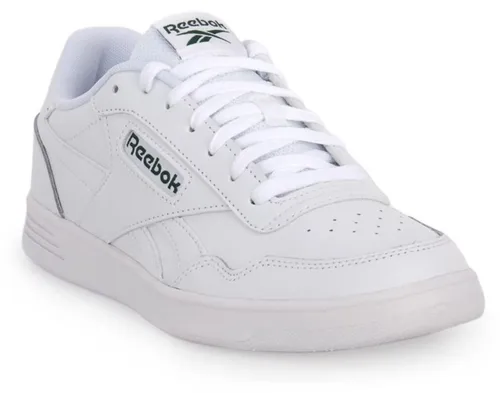 Sneaker REEBOK CLASSIC "REEBOK COURT ADVANCE", Gr. 39, weiß - Sportliche Sneaker aus Synthetik mit runder Spitze und Schnürung für individuelle Passform. Ideal für Büro-Looks und Alltag, atmungsaktives Obermaterial für hohen Komfort.