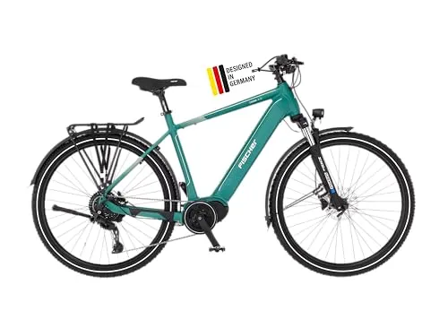 FISCHER TERRA 4.0i E-Bike - Adventure green matt, 29 Zoll, RH 55 cm, 630 Wh - E-Bike mit BAFANG M400 Motor (80 Nm) für kraftvolle Unterstützung und bis zu 150 km Reichweite. Ideal für Alltag und Abenteuer auf unbefestigten Wegen!