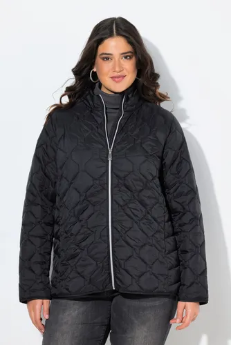Ulla Popken HYPRAR Steppjacke - Funktionsjacke aus 100% recyceltem Polyamid, wasserdicht und modisch, ideal für nachhaltige Modebewusste.