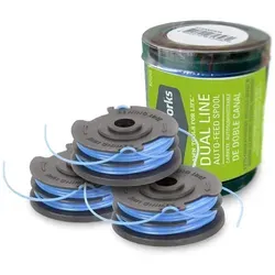 Greenworks Ersatzspule 1,65 mm für Trimmer - Hochwertige Ersatzspule für effizientes Trimmen, passend für alle Greenworks Trimmer. Ideal für eine mühelose Pflege Ihres Gartens.