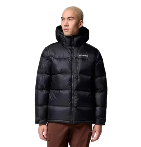 Columbia Cloudview Down Hooded Jacket black (010) L - Outdoor Freizeitjacken für Herren, leicht und warm, ideal für kalte Tage mit RDS-zertifiziertem Daunenmaterial für höchsten Komfort.