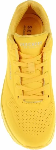 Skechers Sneakers 73690-YEL in Yellow Durabuck/ Mesh color size 39.5