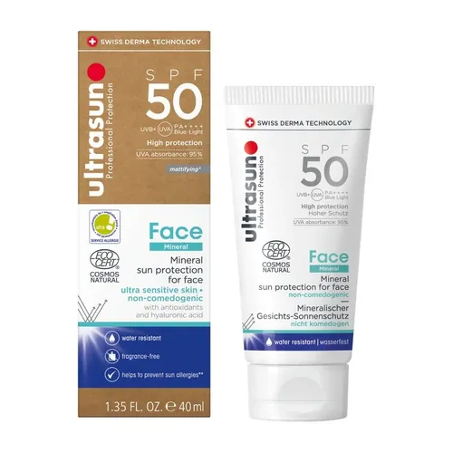 Ultrasun AG Face Mineral SPF 50, 40ml