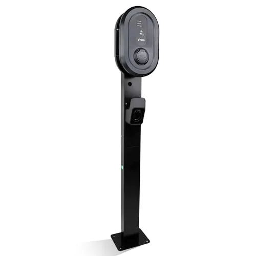 LDY Standfuß Ratio - Metall Standfuß für Ratio Ladestation - Wallboxen - Einfache Montage und flexibler Einsatz für die Ratio Ladestation, ideal für Standorte ohne Wandmontage.