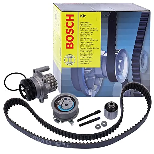 Bosch Wasserpumpe + Zahnriemensatz 1 987 946 477 - Hochwertige Wasserpumpe und Zahnriemensatz für zuverlässige Kühlung und Motorleistung, ideal für Fahrzeugwartung und -reparatur.