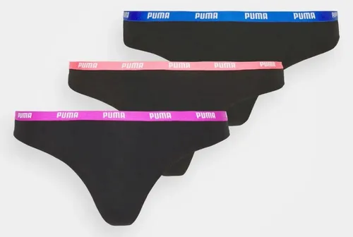 Damenhöschen Puma String 3p Pink-Orchidee-Blau Mix