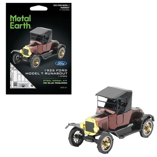 METAL EARTH 3D METALL BAUSATZ FORD 1925 T RUNABOUT MMS207 NEU