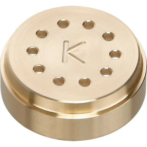 Kenwood AWAT910002 Teigwareneinsatz Bigoli - Hochwertiger Bronze-Einsatz für die perfekte Zubereitung von Bigoli-Nudeln, ideal für Ihre Kenwood Küchenmaschine
