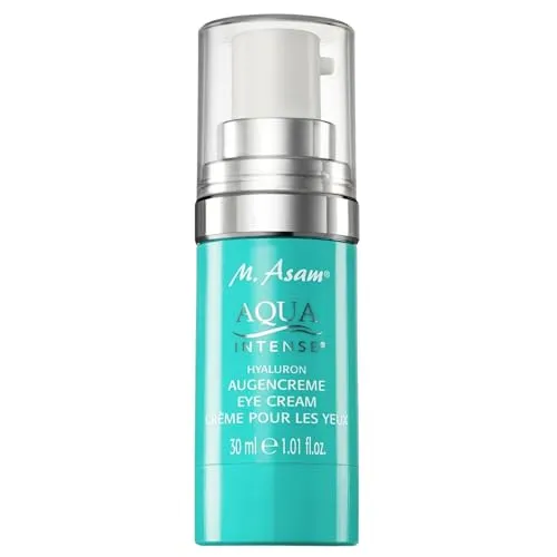M. Asam Aqua Intense Hyaluron Augencreme 30 ml - Augenpflege mit hochwirksamem Hyaluron, spendet intensive Feuchtigkeit und reduziert Falten für einen strahlend frischen Blick.