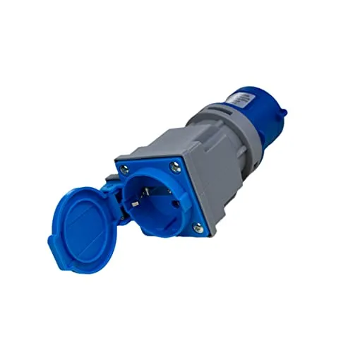 CEE Adapter Kompakt Stromadapter EE Stecker Schuko Steckdose CEE