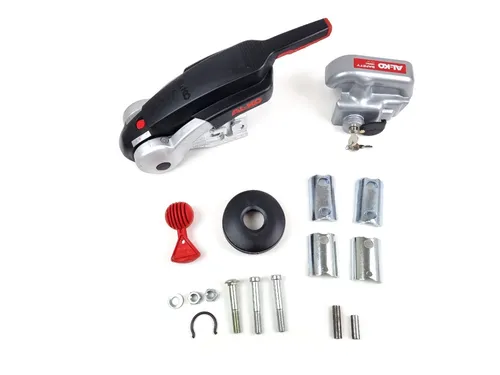 AL-KO Sicherheitskupplung AKS 3004 3-teilig - Zugkugelkupplungen für sichere Anhänger, ideal bis 3000 kg, inklusive Adapter und Safety Kit für optimale Stabilität.