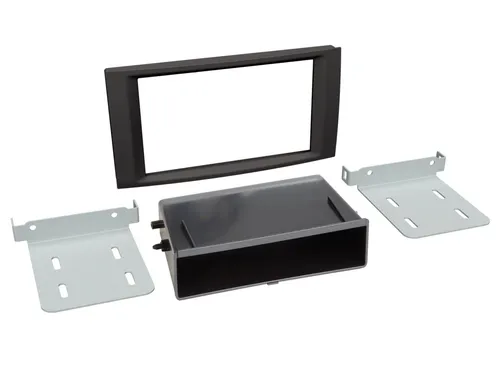 ACV 2-DIN Radioblende für VW T5/Touareg - Einbaurahmen & Radioblenden, ideal für den nahtlosen Einbau von Autoradios mit 2-DIN Format in VW T5 und Touareg.