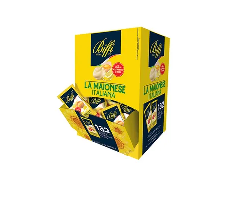 Biffi Maionese Bustine Monodose Einzeldosis 132 Beutel mit 10g