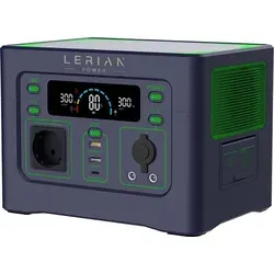 LiFePO4 Powerstation 288Wh 300W - Ideal für Camping und Outdoor - Die portable Powerstation LERIAN POWER LP300Y mit 288Wh bietet vielseitige Anschlussmöglichkeiten für Laptop, Smartphone und mehr. Ideal für Reisen und Outdoor-Aktivitäten, stets zuverlässig und leicht transportierbar.