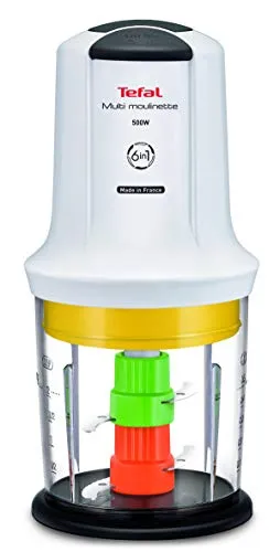 Tefal Multi Moulinette MQ7231 - Universalzerkleinerer, leistungsstark mit 2 Geschwindigkeitsstufen und Turbofunktion für Eis, Kaffeebohnen und mehr