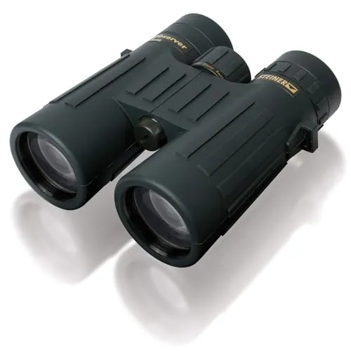 STEINER Jagd-Fernglas Observer 8x42 - Deutsche Marken-Qualität, 10 Jahre Garantie, leicht und kompakt für optimale Dämmerungsbeobachtungen