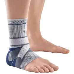 BAUERFEIND L Knöchelbandage Größe 3, Titan, rechts - Bandagen & Orthesen - Stabilisiert aktiv das Knöchelgelenk, ideal bei Instabilität und unterstützt die Rehabilitation.